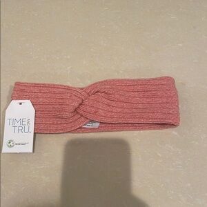 Time and Tru‎ Pink Knotted Headband